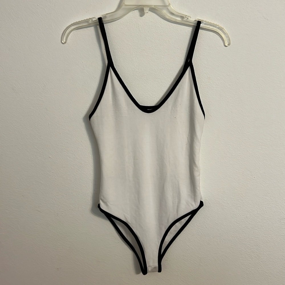 Zara Black and White Body Suit